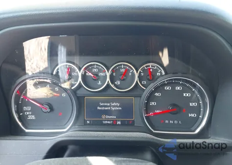 2020 Chevrolet Silverado 1500 4Wd Short Bed Lt Trail Boss z USA, uszkodzony, nr VIN 1GCPYFED4LZ183263